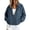 Gray, variant on cocolona Fall Jackets for Women Casual Loose Long Sleeve Lapel Outerwear Hem Drawstring Solid Color Textured Trendy Outfits