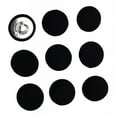 thumbnail image 4 of 10pcs Cotton Fabric Covered Buttons Sewing Accessories for Garment - Black, 4 of 6