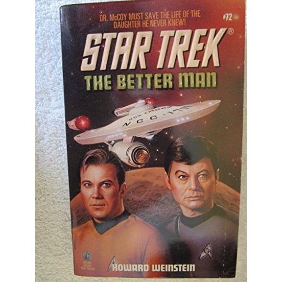 Pre-Owned The Better Man (Star Trek, Book 72), 9780671869120, 0671869124, Paperback, First PB Printing edition