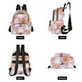 thumbnail image 4 of FORMRS Mini Backpack Purse for Women Travel Daypack Casual Shoulder Bag, Cartoon Halloween Ghosts, 4 of 7