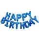 thumbnail image 1 of Globos de feliz cumpleaños KALOR de 16 pulgadas, pancarta de globos dorados, letras de papel de aluminio, globos de pancarta para suministros de fiesta y decoraciones de cumpleaños Zhivalor YZY821-2, 1 of 5