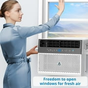 Rugerasy 6000 BTU 269 Sq Ft Window Air Conditioner, White