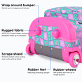thumbnail image 4 of Mochila con ruedas J World Sunrise 18 para niños y niñas, 4 of 7