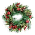 thumbnail image 2 of WMQPNNS Made in Canada Green Vine Ring Window Door Hanging Wreath, 2 of 5