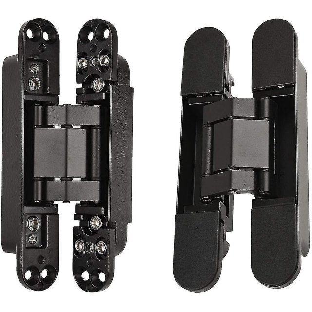 Hidden Door Hinges Invisible Hinges Concealed Hinges Zinc Alloy 180 Degree Swing Hinge
