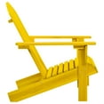 thumbnail image 2 of vidaXL Garden Adirondack Chair Solid Fir Wood Yellow, 2 of 3