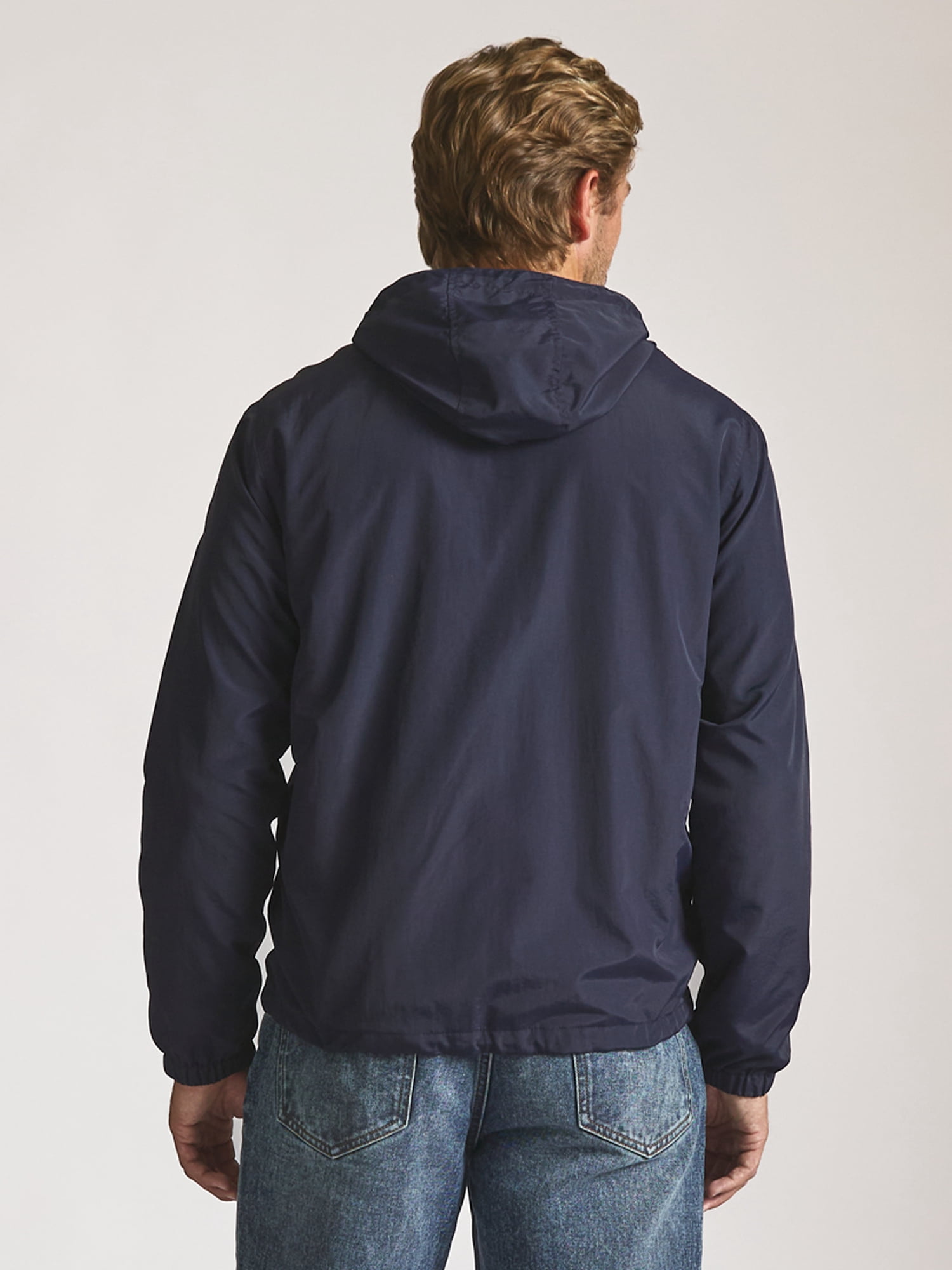 Chaps Men’s and Big Men’s Heritage Hooded Rain Jacket, Sizes S–2XL