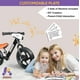 thumbnail image 3 of Bicicleta Balance KRIDDO para niños de 2 a 5 años con placa personalizada, 3 of 6