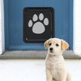 thumbnail image 2 of Plastic Pet Door for Medium Large Dogs Magnetic Locking Safe Flap Screen Door Gate, 2 of 15
