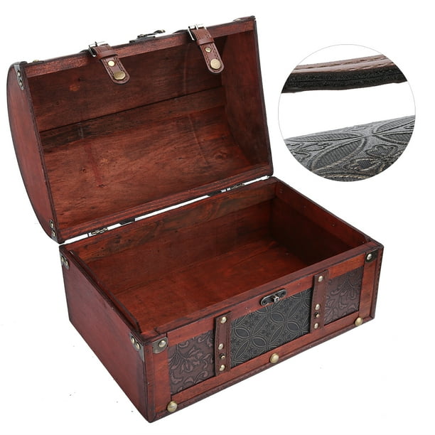 Medium wooden chest deals