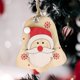 thumbnail image 5 of Suministros de Decoración Navideña Xihbxyly Colgantes de Madera Papá Noel renos, 5 of 5