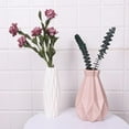thumbnail image 5 of Taykoo Ceramic Look Plastic Vase, Unbreakable Vase for Flowers, 5 of 5
