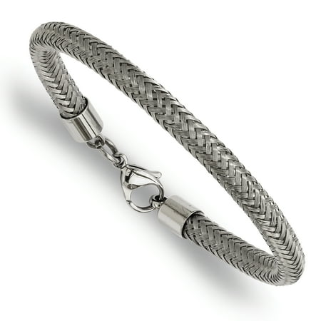 Stainless Steel Wire Bracelet 8in Stainless Steel Wire Bracelet 8in