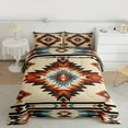 thumbnail image 3 of Manfei Hippie Aztec Teens Bedding Comforter Set, Western Bohemian Abstract Twin Comforter Sets, Tribal Hippie Style Reversible Bedding Set, Super Cozy Room Decor, 2 Pieces, 3 of 9