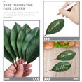 thumbnail image 2 of 10pcs Simulation Green Leaves Decoration Flower Arrangement Accessory Artificial Magnolia Leaves, 2 of 9