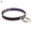 Purple, variant on Lady Punk Choker Double Rings Pendant Faux Leather Short Collar Necklace-Coffee