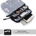 thumbnail image 4 of HAWEE Multifunction Phone Bag One Shoulder Phone Waist Bag Diagonal Cross Bag Smart Phone Case Outdoor Bag Triple Zip Hipster, 4 of 6