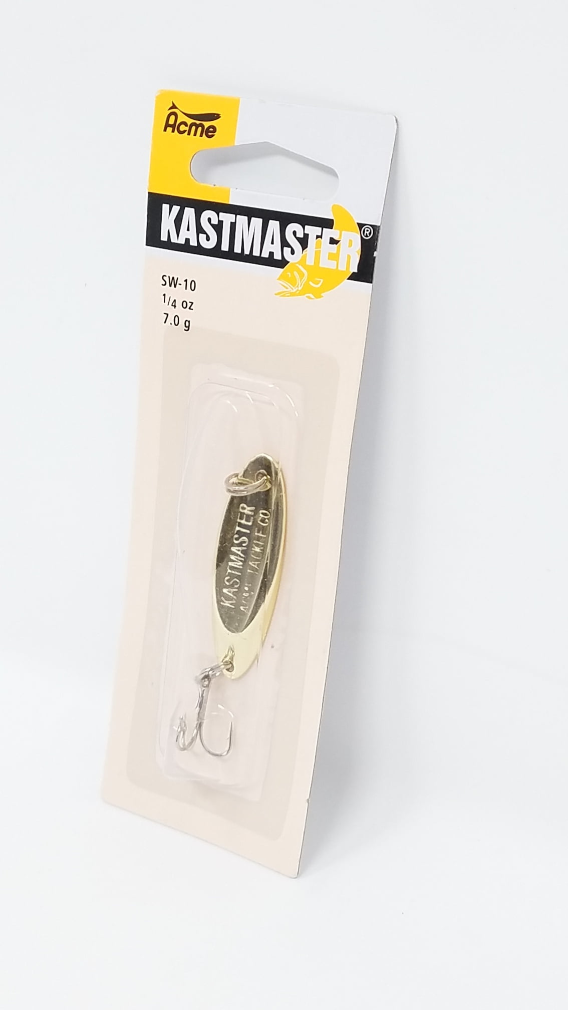 Acme Tackle Kastmaster Fishing Lure Spoon Gold 1/4 oz. 