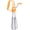 Orange, variant on Rotary Manual Hand Whisk Egg Beater Mixer Blender Stainless Steel Kitchen Tools