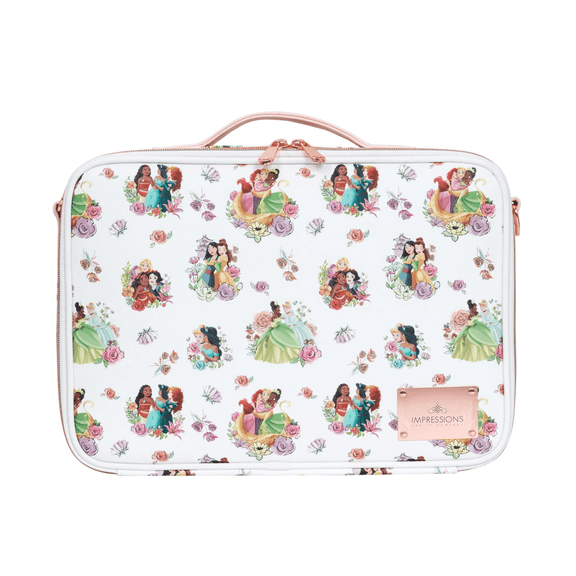 Impressions Vanity Disney Princess Dream Makeup Organizer Bag or Handheld Cosmetic Bags (White)