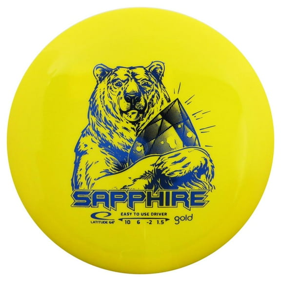 Latitude 64 Gold Line Sapphire Distance Driver Golf Disc