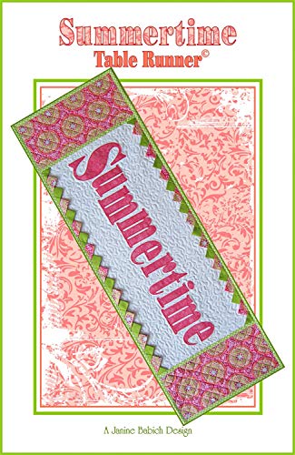 JUNE TAILOR, INC. Kit Runner Da Tavolo Venezia Per Quilt As You Go – 11 Pezzi, Dimensioni Finali 39x16 Cm
