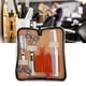 thumbnail image 5 of Juego de 5 tijeras profesionales para el cabello, peine y cortador de peluquería, color plateado, 5 of 14