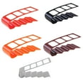 thumbnail image 3 of pitrice Télécommande Boîte de Rangement Support en Plastique Organisateur Table Support à Distance Orange, 3 of 6
