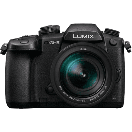Panasonic LUMIX GH5 20.3MP 4K Mirrorless Digital Camera 12-60mm f2.8-4.0 ASPH Leica Lens