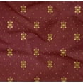thumbnail image 4 of oneOone Organic Cotton Poplin Twill Fabric Diamond & Triangle Geometric Print Sewing Fabric BTY 42 Inch Wide, 4 of 4