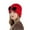 Red, variant on Ski Goggle Beanie Hat for Women Cat Ear Thick Fleece Lined Knit Skull Cap Warm Winter Outdoor Hats