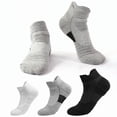 thumbnail image 4 of 6 Pairs Mens Breathable and Soft Sports Socks Anti Silp  Sweat-Wicking Crew Socks, 4 of 4
