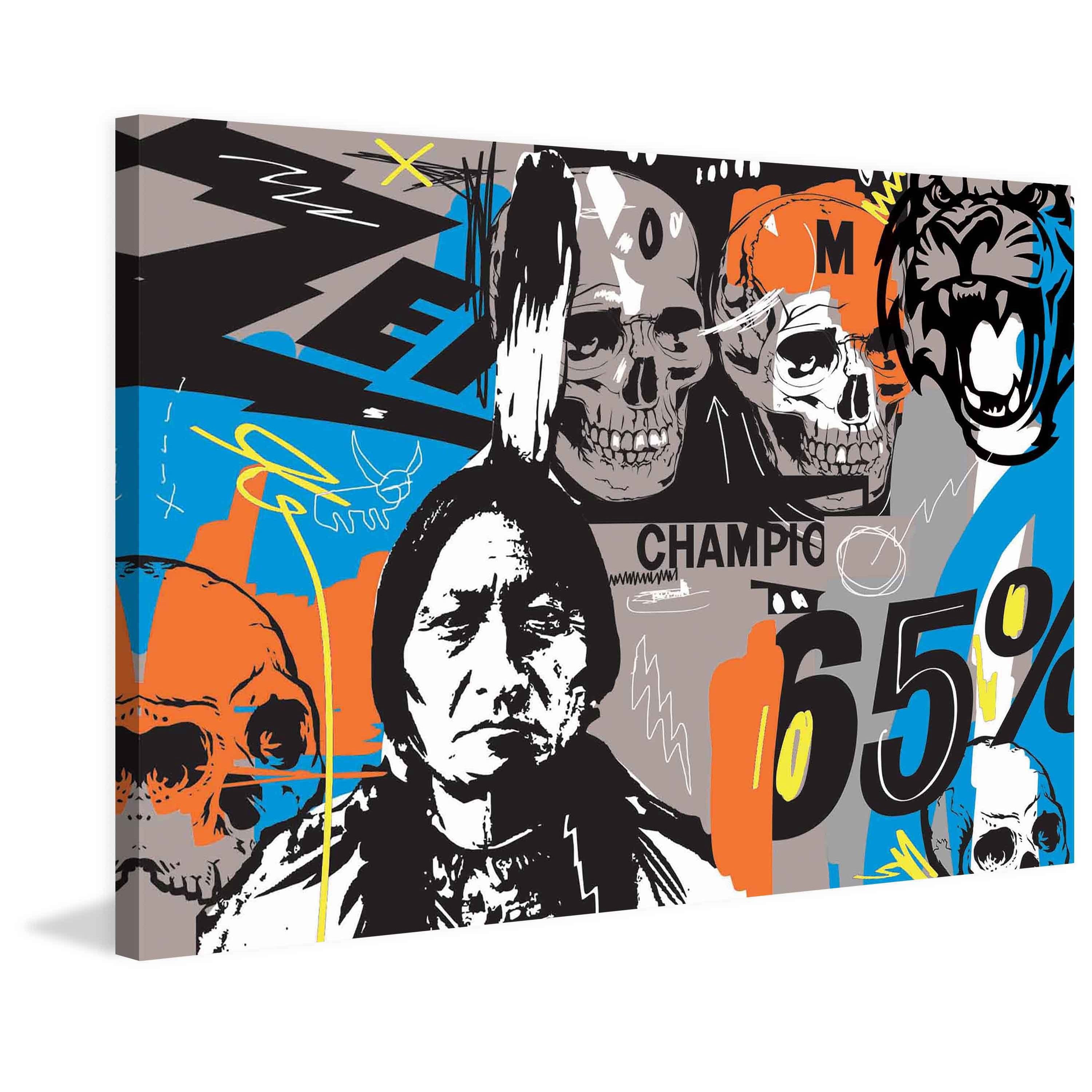 "Out West II" Painting Print on Wrapped Canvas