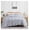 07 - Khari Blue, variant on 3-Piece Queen or Full Size Comforter Set with 2 Pillow Shams, Cozy Brushed Microfiber, Down Comforter, Matches Home Decor, Full/Queen, Tropical Leaf Blue