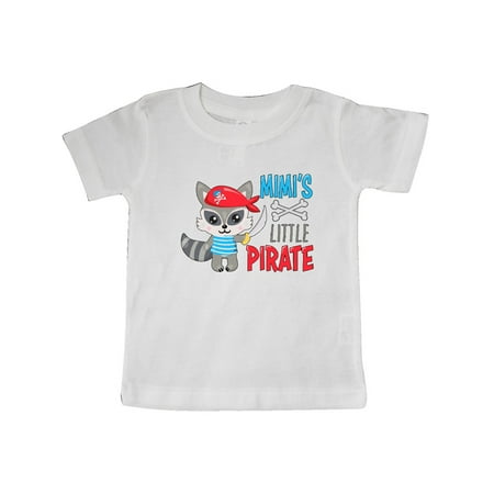 

Inktastic Mimi s Little Pirate Cute Raccoon with Sword Gift Baby Boy or Baby Girl T-Shirt