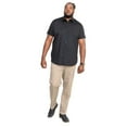 thumbnail image 3 of Duke Mens D555 Aeron Easy-Iron Kingsize Short-Sleeved Shirt, 3 of 4