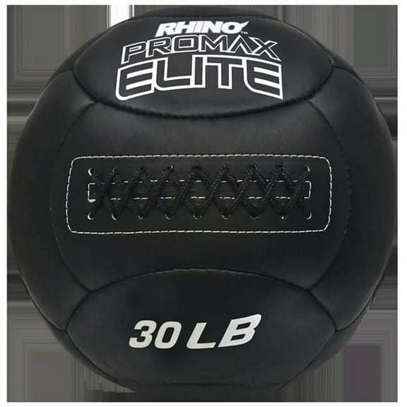 Champion Sports  30 lbs Rhino Promax Elite Medicine Ball, Black
