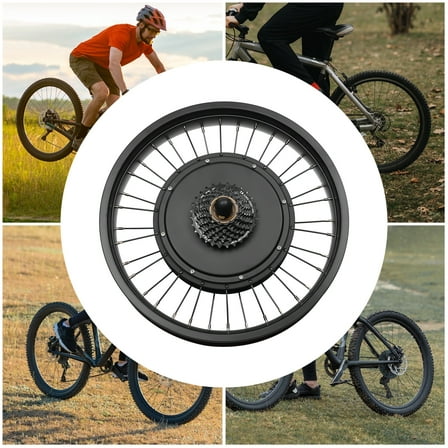 E-Bike Conversion Kit for Snowmobile and Bicycle Conversions with a Wheel Size of 20inch