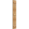 thumbnail image 2 of 11 1/4"W x 63"H TimberCraft Two 5 3/8" Boards Spaced Board-n-Batten Shutters, Rough Sawn Western Red Cedar (Per Pair), 2 of 18