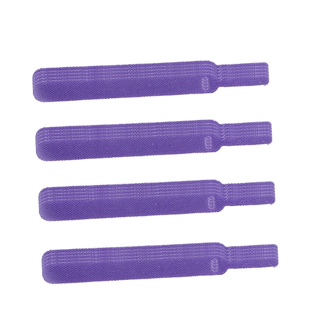 Cateissary Nuevo 20 piezas de moda, organizador de cables de sujeción reutilizable de 14,5 cm, Juegos de teclado y mouse para computadora Violeta 11 MM * 145 MM