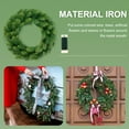 thumbnail image 4 of FRCOLOR 3Pcs Green Wire Wreath Frames Iron Wire for Indoor Outdoor Decoration, 4 of 5