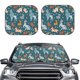 thumbnail image 2 of Balery Dogs Parasol para parabrisas de coche de 2 piezas | Parasol plegable para parabrisas delantero de coche para la mayoría de sedanes-Medium, 2 of 6