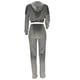 thumbnail image 3 of Puntoco Ropa casual de color para mujer Traje deportivo Pantalones de manga larga Conjunto de dos piezas Liquidación Puntoco Puntoco-595, 3 of 8