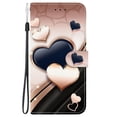 thumbnail image 2 of Leather For Samsung Galaxy A37 5G / A36 5G Wallet Case Crystal Material Painted Animal&Flowers&Hearts Pattern, Wallet For Women Men Card Holder Magnetic Clasp Kickstand Folio Case With Hand Strap, 2 of 8
