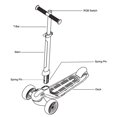 thumbnail image 7 of CIPACHO Kids Scooter, Kids Toy, Perfect Gift for Children 3-5 Years Old, 7 of 7