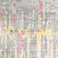 thumbnail image 1 of Ahgly Company Indoor Square Contemporary Tan Brown Gold Abstract Area Rugs, 3' Square, 1 of 6