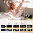 thumbnail image 4 of Sanmadrola Digital Alarm Clock for Bedroom Bedside, Loud Alarm Clock for Heavy Sleepers, Desk Clock for Living Room with Dimmer Light, Temperature, Dual Alarm, Snooze, Large Big Numbers for Seniors, 4 of 9