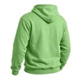 thumbnail image 6 of Hoodie for Men Pullover Fleece Sweatshirt with Pockets Long Sleeve Casual Athletic Top, Mint Green-M, 6 of 9