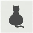 thumbnail image 1 of Cat Sitting Back Solid DIY Cookie Wall Craft Stencil - 9.0 Inch, 1 of 5