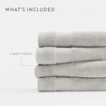 thumbnail image 4 of Hotel-Quality Bath, Hand and Wash Towel Sets - 100% Ring Spun Cotton, Ultra Plush, Absorbent, 4 of 10
